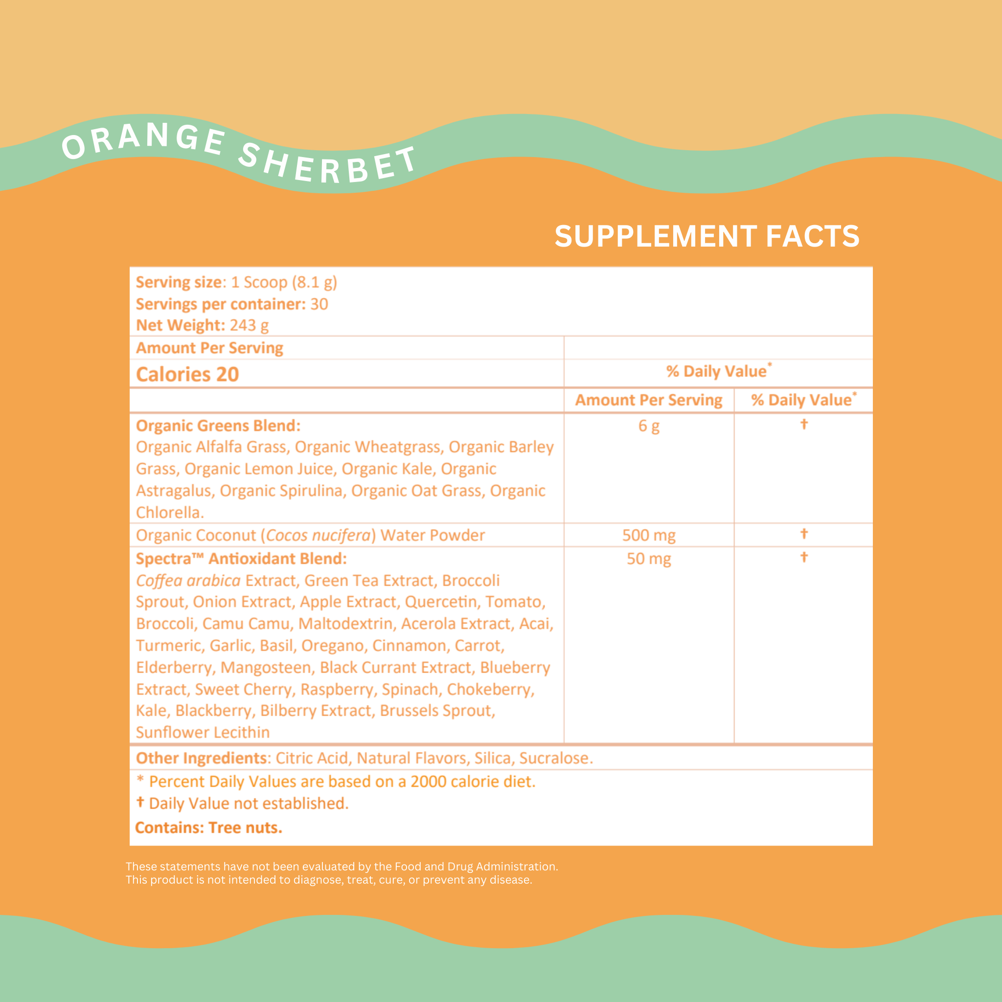 Super Greens - Orange Sherbet