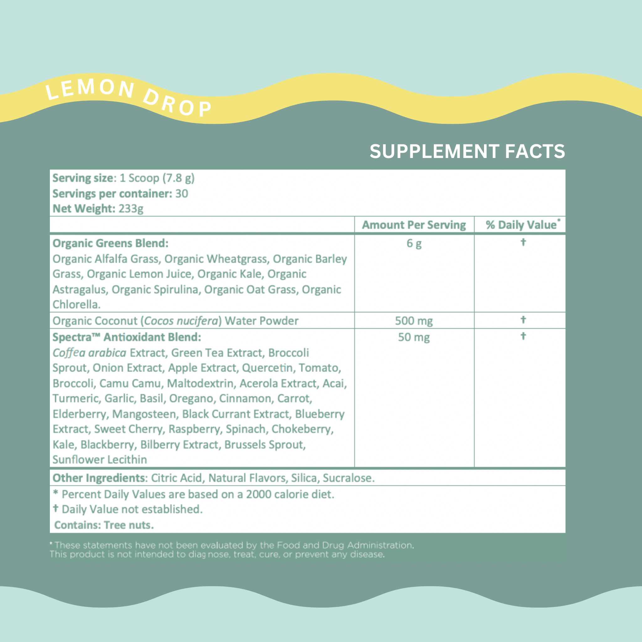 Super Greens - Lemon Drop