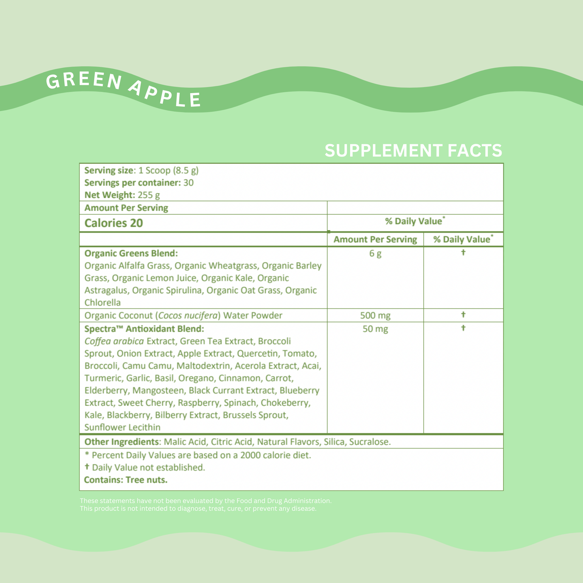 Super Greens - Green Apple
