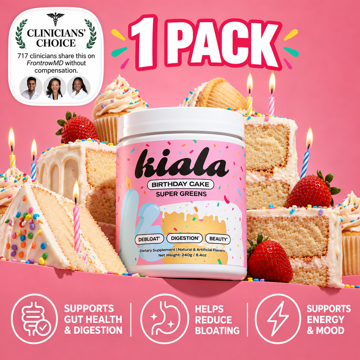 Birthday Cake 1 Pack Upsell