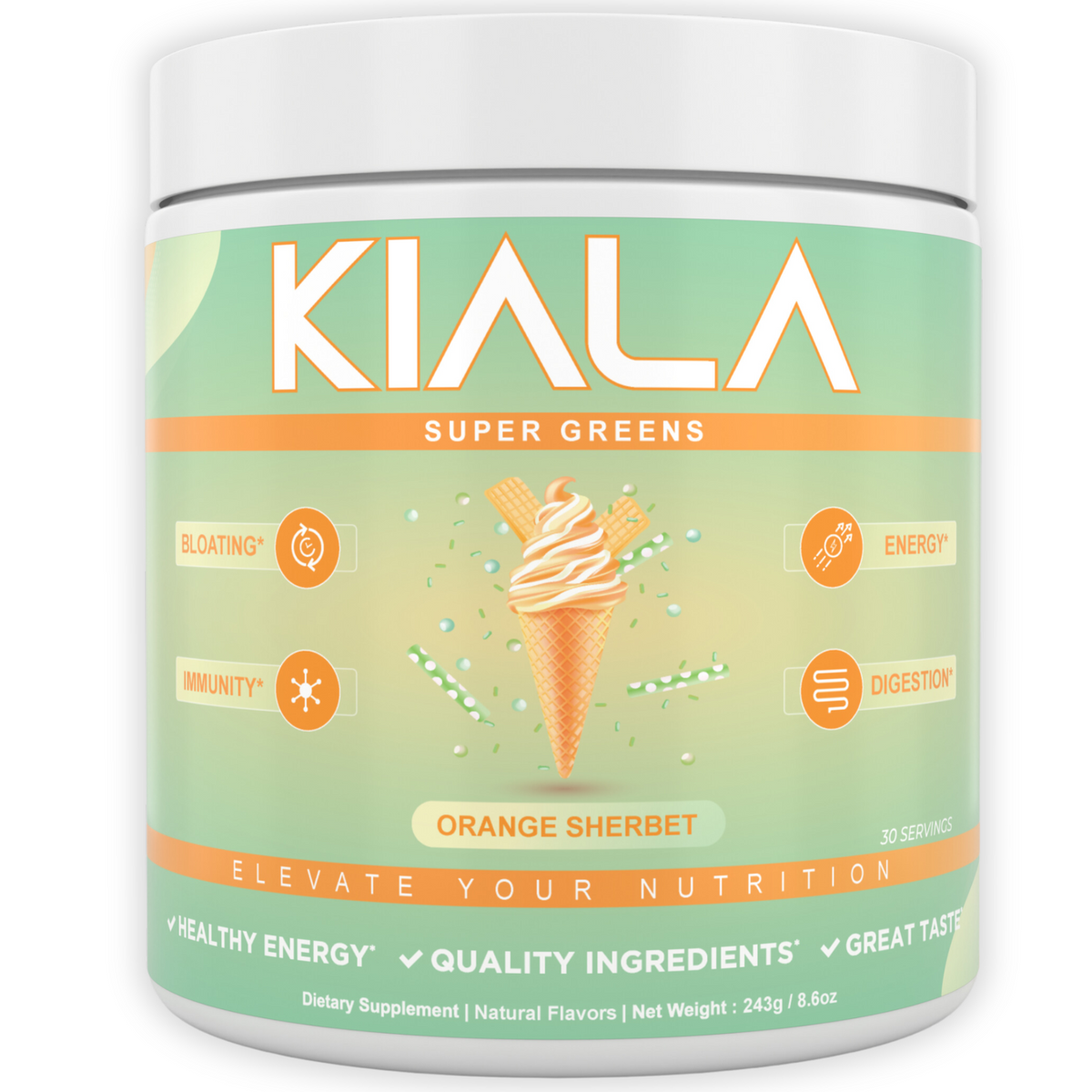 Super Greens - Orange Sherbet