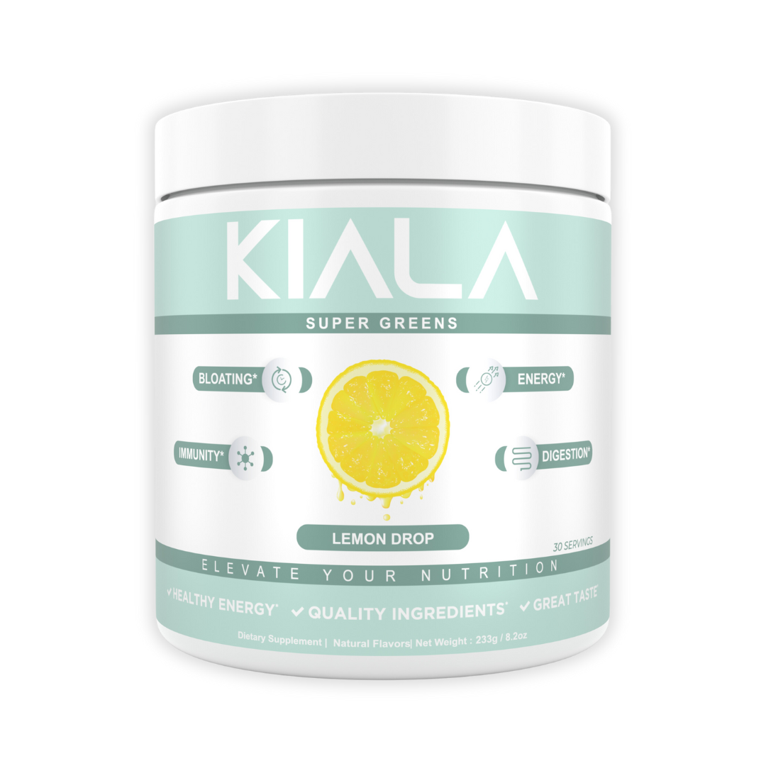  Kiala Nutrition Super Greens - Organic Greens Powder to Reduce  Bloat, Support Gut Health, Boost Immunity, Healthy Digestion for Women -  Antioxidant Support - Spirulina - Chlorella - Tropical Splash : Health &  Household