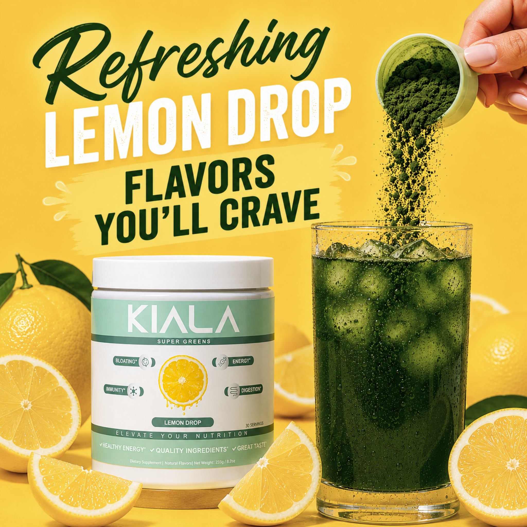 Super Greens - Lemon Drop
