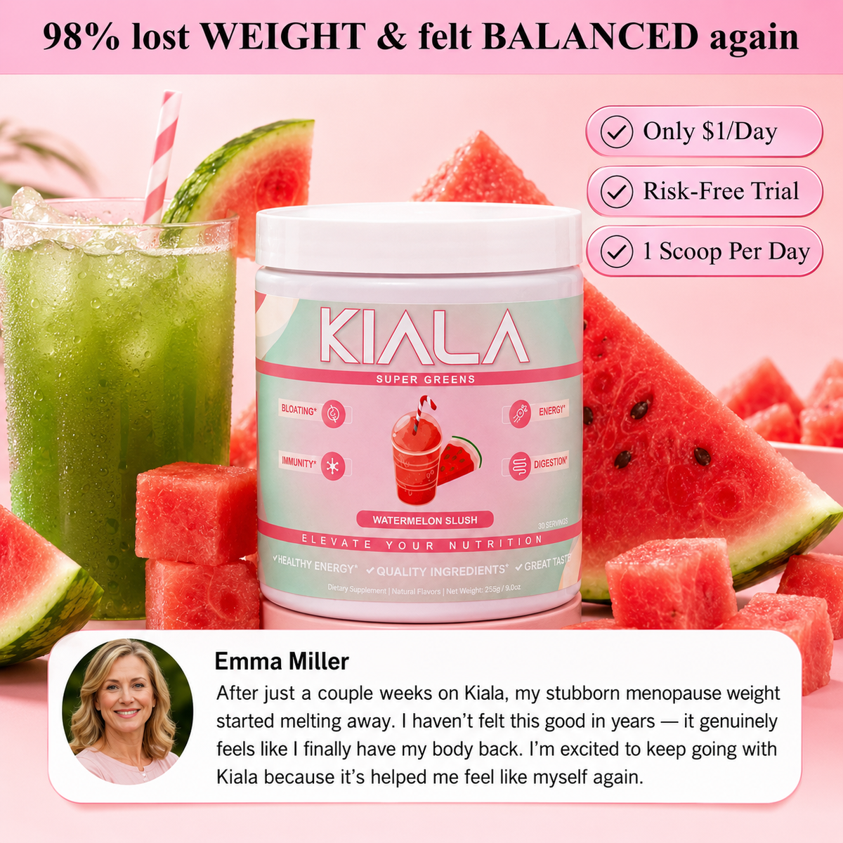 Kiala Meno Greens Buy 2 Get 2 FREE
